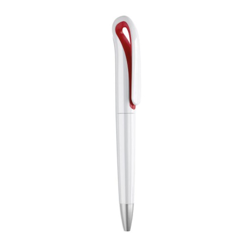 ABS twist ball pen WHITESWAN