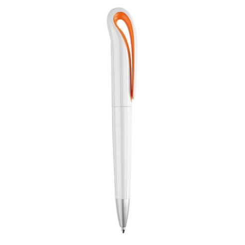 ABS twist ball pen WHITESWAN