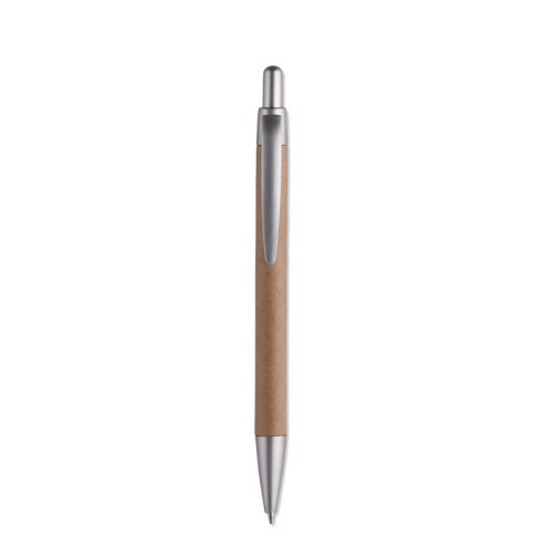 Carton barrel ball pen PUSHTON