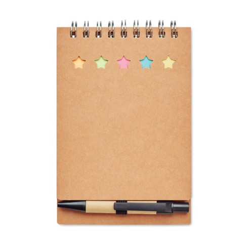 Notepad with pen and memo pad MULTIBOOK