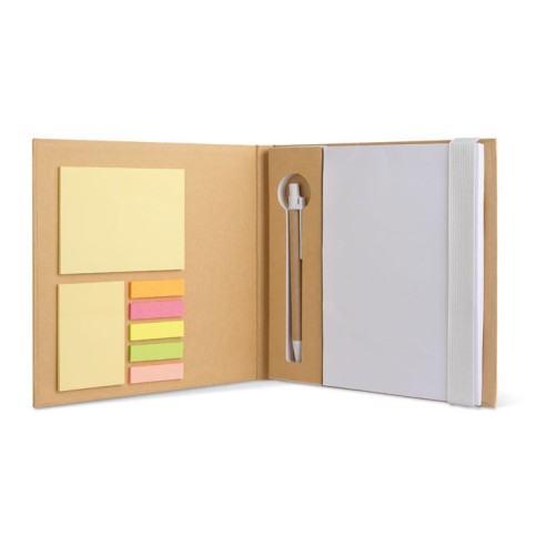 Notebook with memo set and pen QUINCY