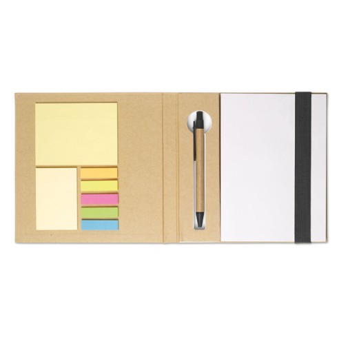 Notebook with memo set and pen QUINCY