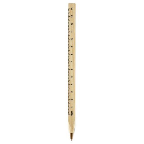 Wooden ruler pen WOODAVE