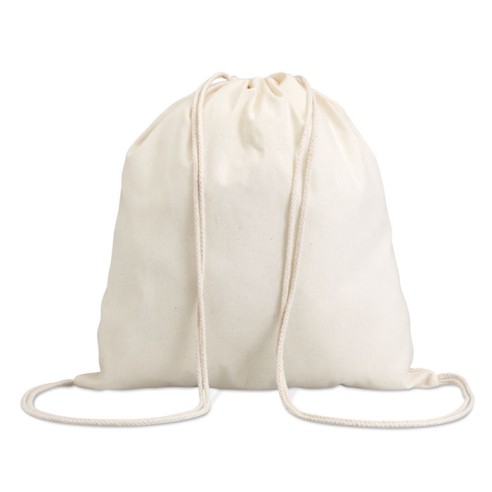 100gr/m² cotton drawstring bag HUNDRED