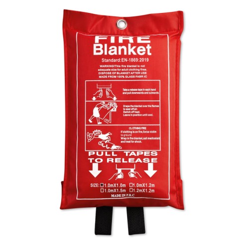 Fire blanket in pouch 100x95cm BLAKE