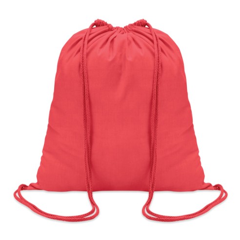 100gr/m² cotton drawstring bag COLORED