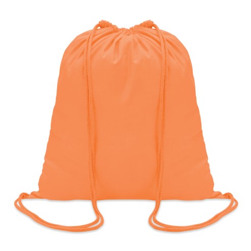 100gr/m² cotton drawstring bag COLORED