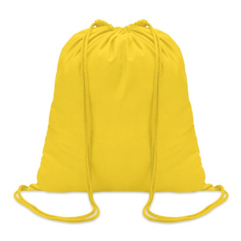 100gr/m² cotton drawstring bag COLORED