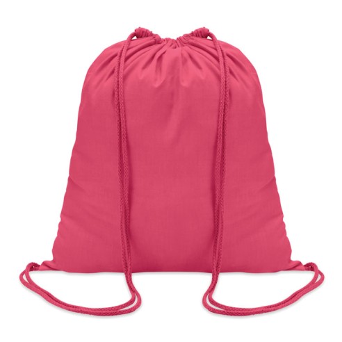 100gr/m² cotton drawstring bag COLORED