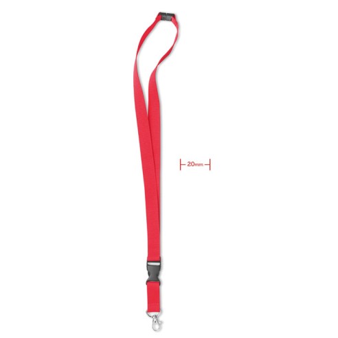 Lanyard mosquetón metal 20 mm LANY