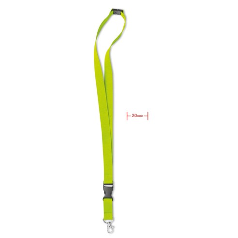 Lanyard mosquetón metal 20 mm LANY