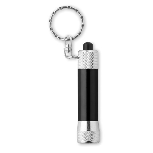 Aluminium torch with key ring ARIZO