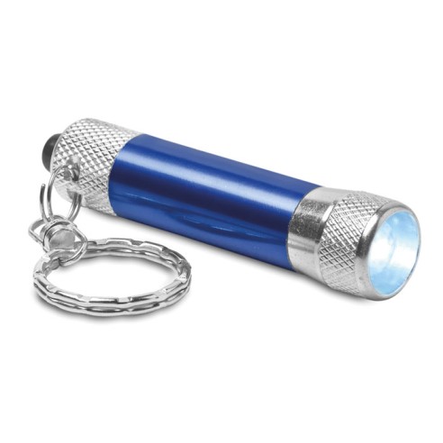 Aluminium torch with key ring ARIZO