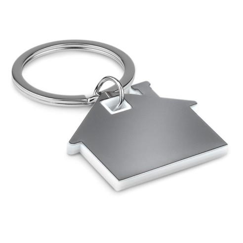 House shape plastic key ring IMBA