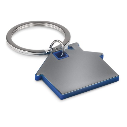 House shape plastic key ring IMBA