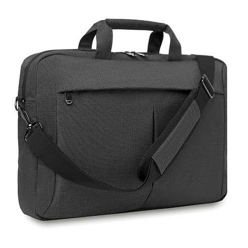 Laptop bag in 2 tone 360d STOCKHOLM