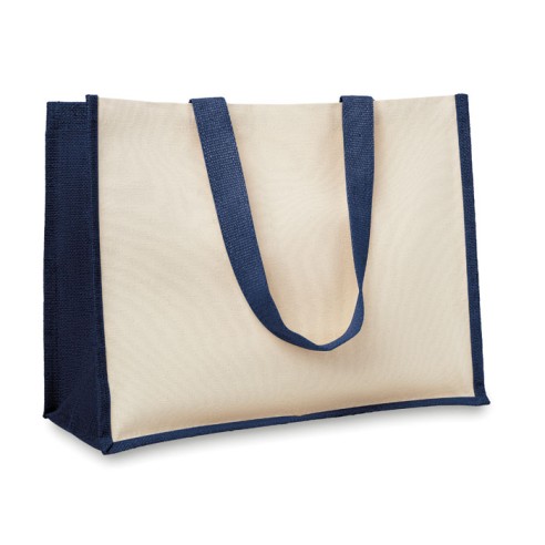 Jute and canvas shopping bag CAMPO DE FIORI