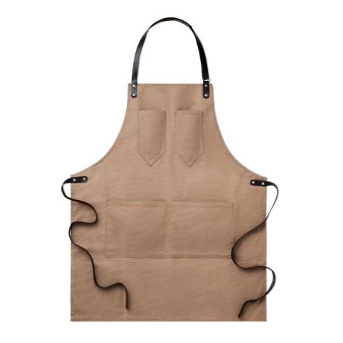 Apron in leather CHEF