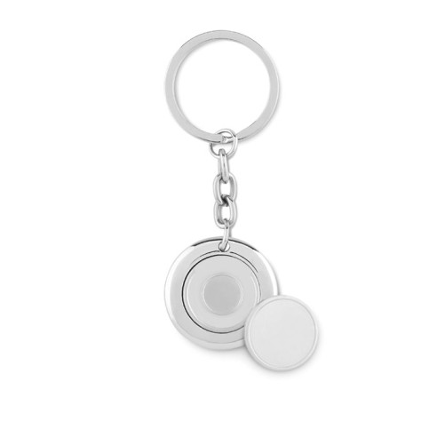 Key ring with token FLAT RING