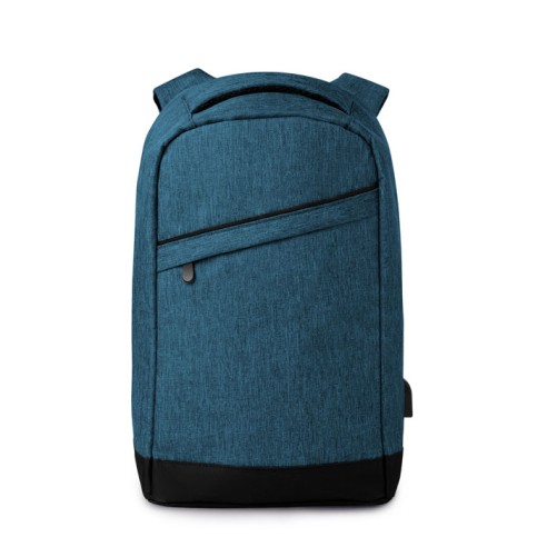 2 tone backpack incl USB plug BERLIN