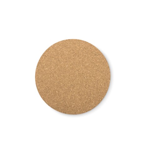 Round cork coaster BIERPON