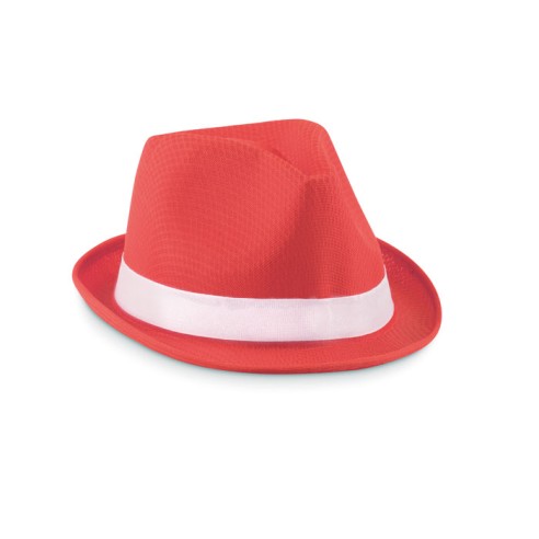 Coloured polyester hat WOOGIE