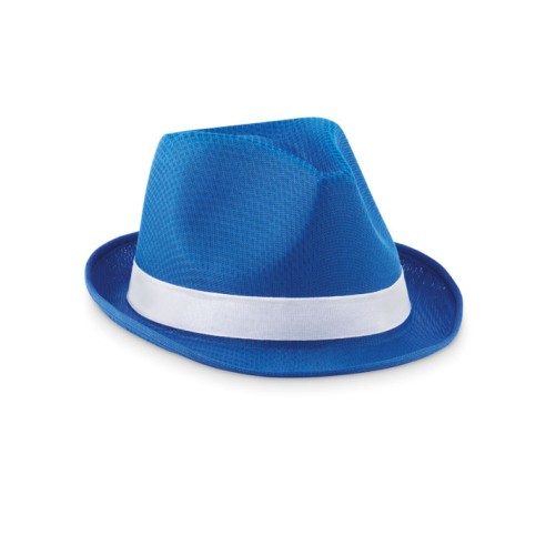 Coloured polyester hat WOOGIE