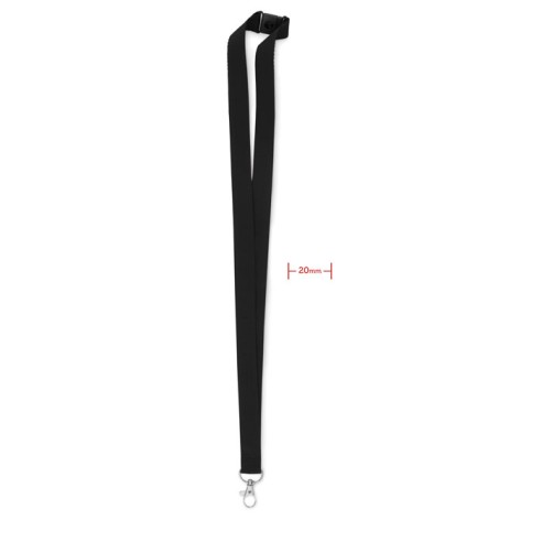 Lanyard with metal hook 20 mm PANY