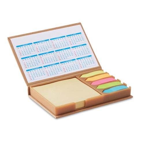 Desk memo set with calendar MEMOCALENDAR