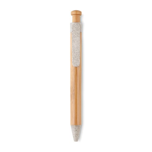 Bamboo/Wheat-Straw ABS ball pen TOYAMA