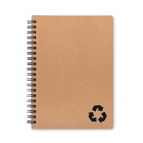 Mineral paper notebook 70 line PIEDRA