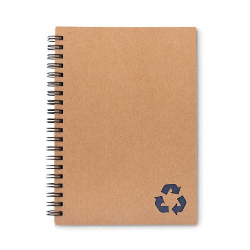 Mineral paper notebook 70 line PIEDRA