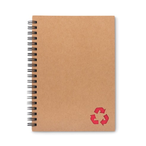 Mineral paper notebook 70 line PIEDRA