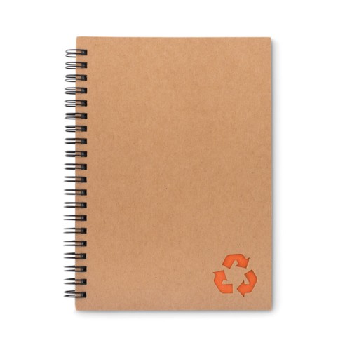 Mineral paper notebook 70 line PIEDRA