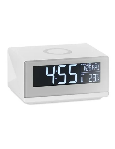 LED clock & wireless charger5W SKY WIRELESS