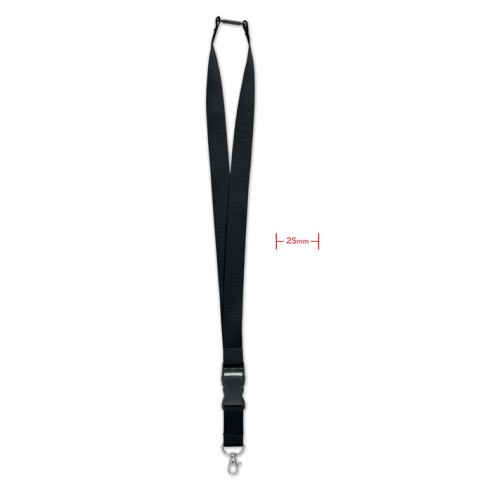 Lanyard 25mm con mosquetón WIDE LANY