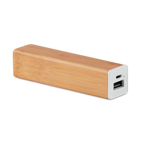 Power bank bamboo 2200 mAh POWERBAM