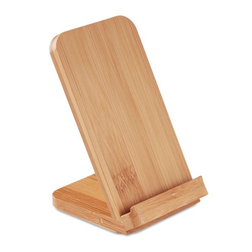 Bamboo wireless charge stand5W WIRESTAND