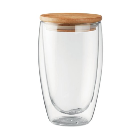 Vaso cristal doble capa 450 ml TIRANA LARGE