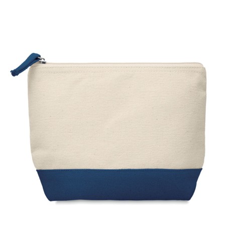 Bicolour cotton cosmetic bag KLEUREN