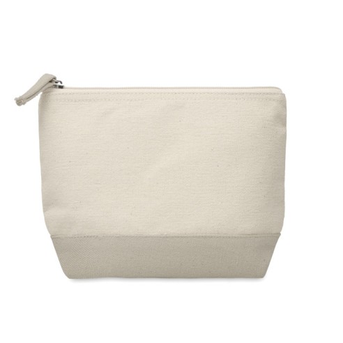 Bicolour cotton cosmetic bag KLEUREN