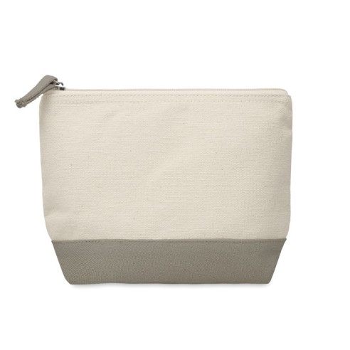 Bicolour cotton cosmetic bag KLEUREN