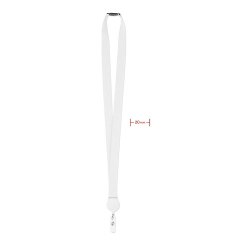 Lanyard de poliéster ZIP LANYARD