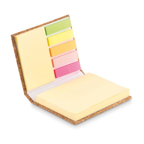 Cork sticky note memo pad VISIONCORK