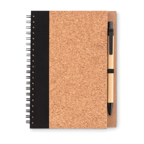 Cork notebook with pen SONORA PLUSCORK