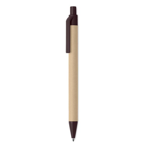 Push ball pen coffee husk/ABS JANEIRO