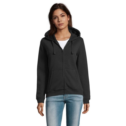 SPIKE WOMEN ZIP HOOD SWEAT SPIKE WOMEN